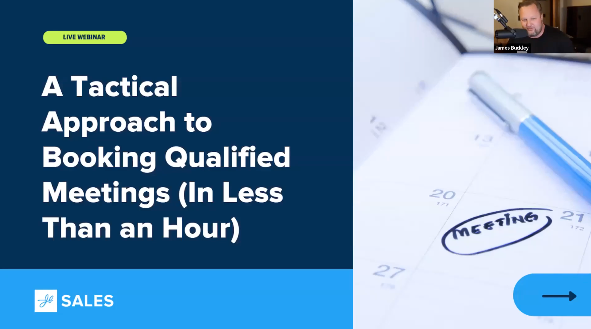 🎙️Transcript: A Tactical Approach to Booking Qualified Meetings (in Less Than an Hour)