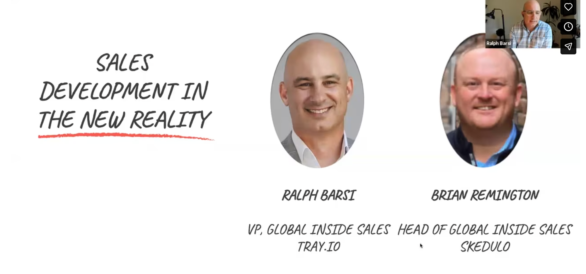 🎙️Transcript: Sales Development During COVID